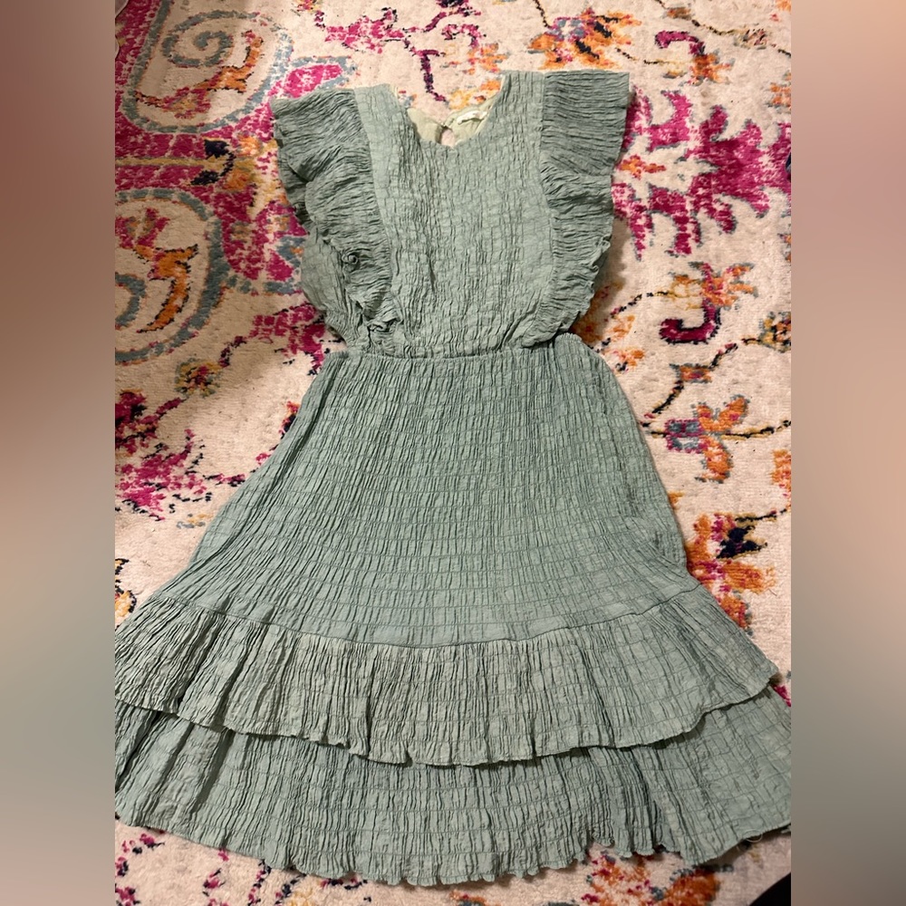 COPY - Day and moon green dress